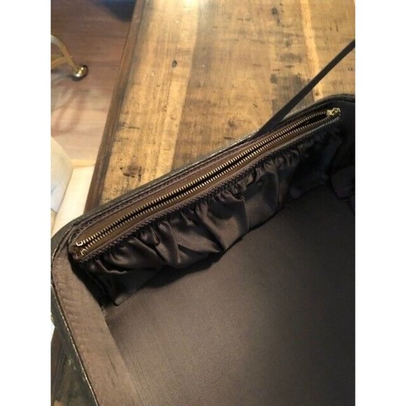 VINTAGE 1940's WARREN LEATHER TRAIN TRAVEL VANITY LUGGAGE CASE & SUPPLIES USA - Picture 8 of 11